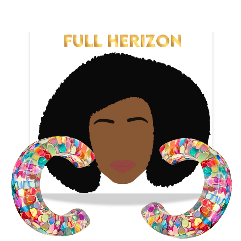 Life of the Party Confetti Hoops