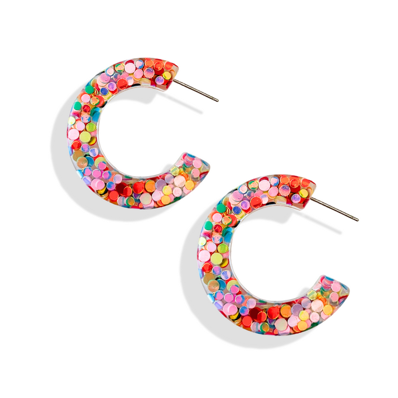 Life of the Party Confetti Hoops