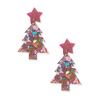 Pink Glitter Confetti Christmas Tree