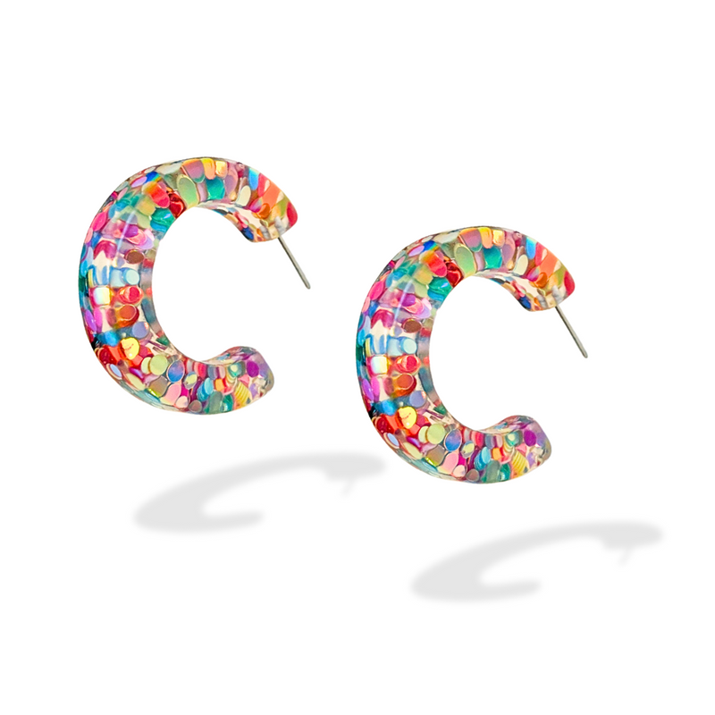 Life of the Party Confetti Hoops