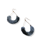 Gray Passionate Earrings