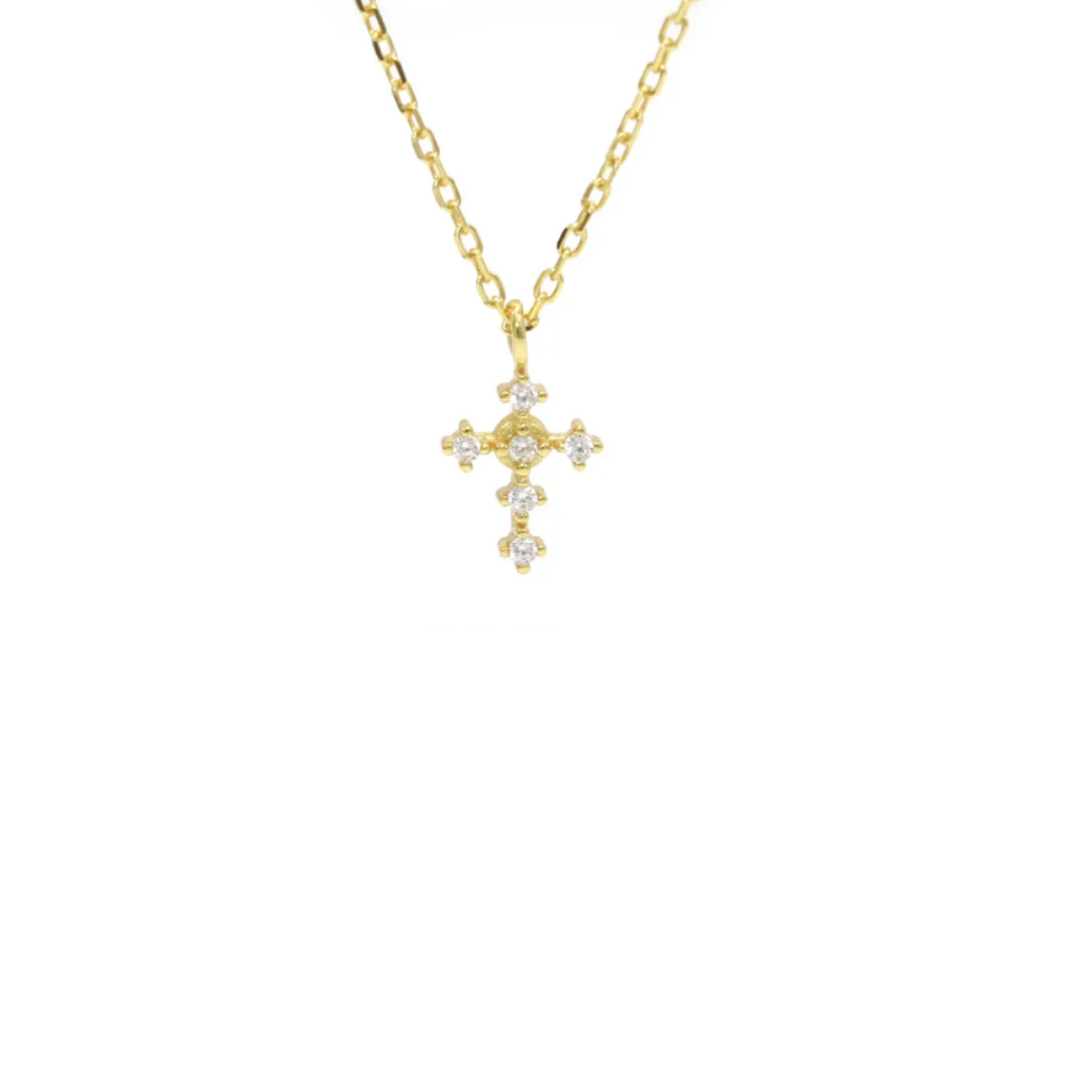 Haley's Cross Gold Necklace