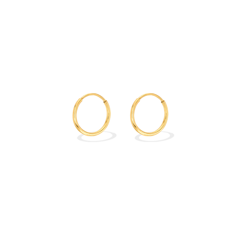 Infinite Gold Hoops