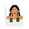 YOU DID IT! CHAMPAGNE EARRINGS