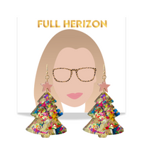 Árbol de Navidad de confeti