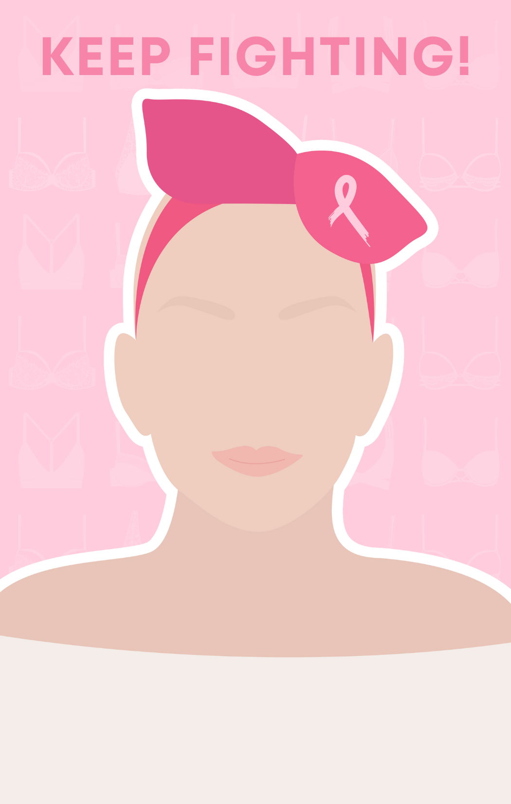 Siga luchando contra el cáncer de mama