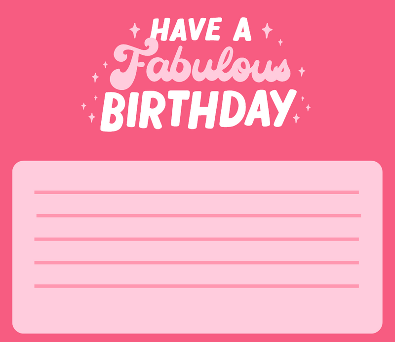 Birthday Girl Card with Tiara